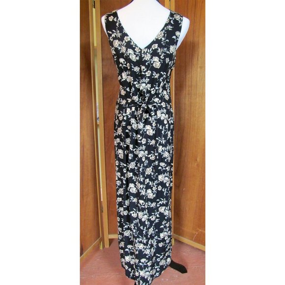 Vintage Benson & Smith BOHO Maxi Hippie Casual/Summer Halter Dress WPL Label S15 - Picture 5 of 12